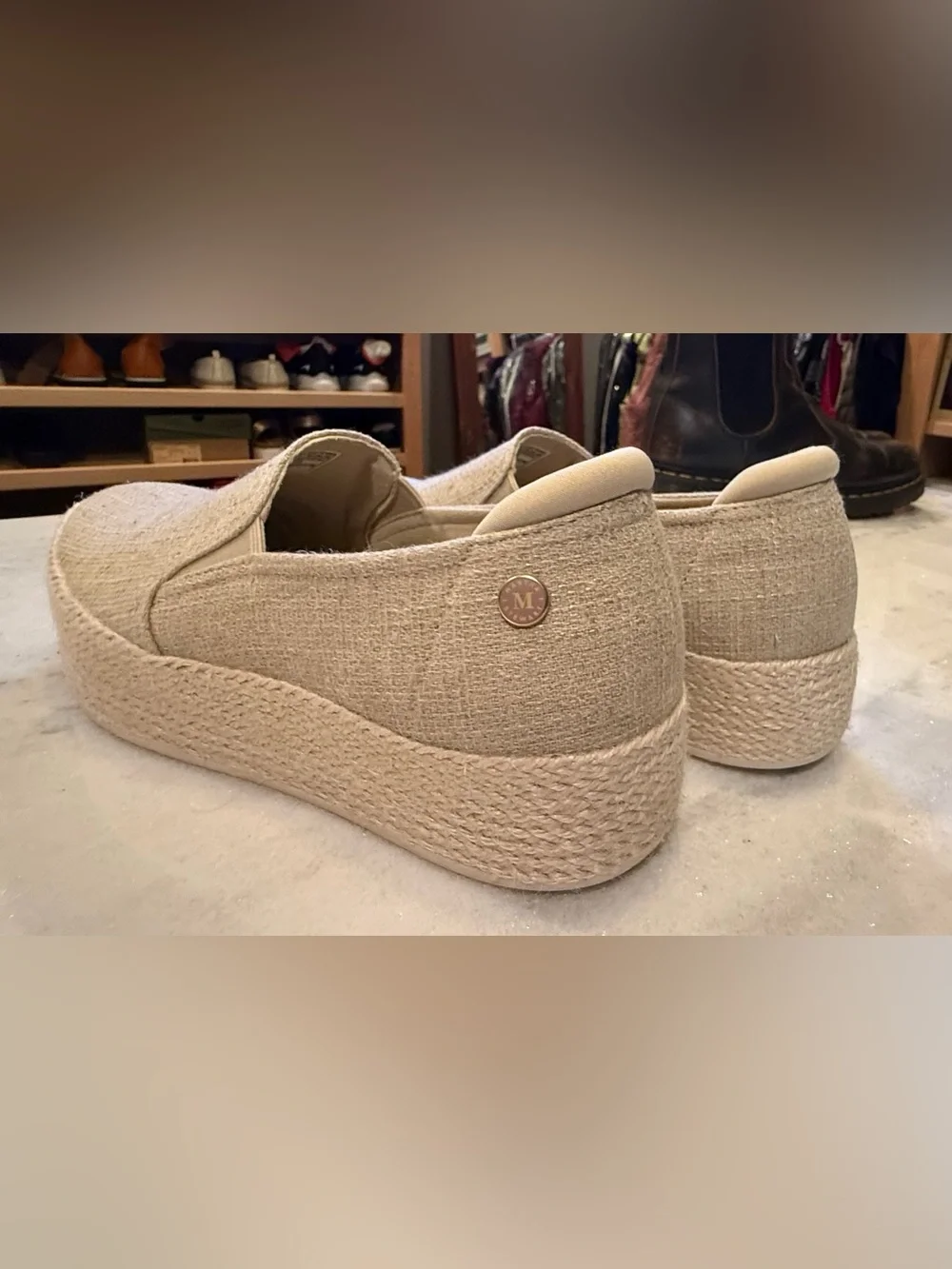 Skechers Martha Stewart Slip-on platform espadrilles